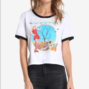 Tragic Kingdom No Doubt ringer crop top